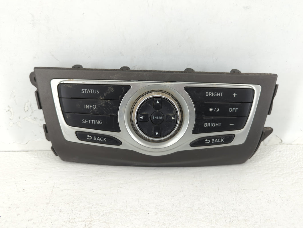 2011-2014 Nissan Murano Radio Control Panel