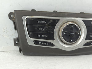 2011-2014 Nissan Murano Radio Control Panel