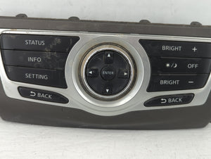 2011-2014 Nissan Murano Radio Control Panel