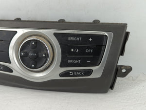 2011-2014 Nissan Murano Radio Control Panel