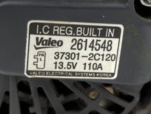 2013-2014 Hyundai Genesis Alternator Replacement Generator Charging Assembly Engine OEM P/N:2614548 37301-2C120 Fits 2013 2014 OEM Used Auto Parts