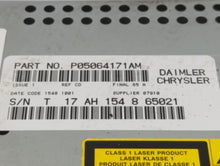 2007-2009 Dodge Caliber Radio AM FM Cd Player Receiver Replacement P/N:P05064171AM Fits 2004 2005 2006 2007 2008 2009 2010 OEM Used Auto Parts