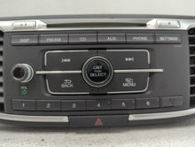 2013-2015 Honda Accord Radio AM FM Cd Player Receiver Replacement P/N:39100-T2A-A320 Fits 2013 2014 2015 OEM Used Auto Parts