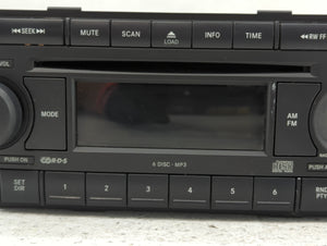 2004-2007 Dodge Durango Radio AM FM Cd Player Receiver Replacement P/N:P05091175AA Fits 2004 2005 2006 2007 2008 2009 2010 OEM Used Auto Parts