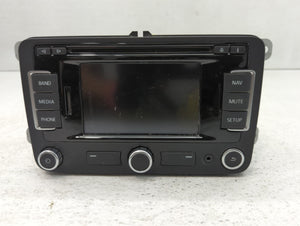 2009-2017 Volkswagen Tiguan Radio AM FM Cd Player Receiver Replacement P/N:1K0 035 2 Fits OEM Used Auto Parts