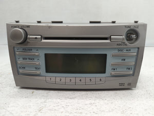 2007-2009 Toyota Camry Radio AM FM Cd Player Receiver Replacement P/N:86120-06180 Fits 2007 2008 2009 OEM Used Auto Parts