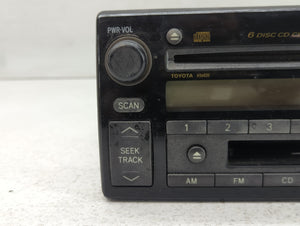 2002-2004 Toyota Camry Radio AM FM Cd Player Receiver Replacement P/N:86120-AA060 Fits 2002 2003 2004 OEM Used Auto Parts