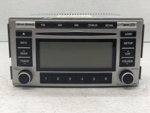 2009 Hyundai Santa Fe Radio AM FM Cd Player Receiver Replacement P/N:96180-0W000 96190-0W000 Fits OEM Used Auto Parts