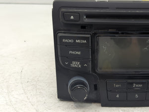 2013 Hyundai Sonata Radio AM FM Cd Player Receiver Replacement P/N:96560-3Q206 Fits OEM Used Auto Parts