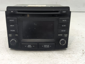 2014-2015 Hyundai Sonata Radio AM FM Cd Player Receiver Replacement P/N:96180-3Q8004X Fits 2014 2015 OEM Used Auto Parts