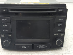 2014-2015 Hyundai Sonata Radio AM FM Cd Player Receiver Replacement P/N:96180-3Q8004X Fits 2014 2015 OEM Used Auto Parts