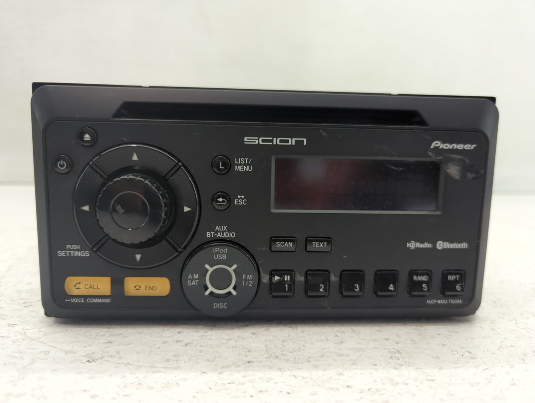 2013-2014 Scion Fr-S Radio AM FM Cd Player Receiver Replacement P/N:PT546-00130 Fits 2012 2013 2014 OEM Used Auto Parts