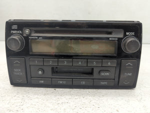 2002-2004 Toyota Camry Radio AM FM Cd Player Receiver Replacement P/N:86120-AA040 Fits 2002 2003 2004 OEM Used Auto Parts