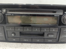 2002-2004 Toyota Camry Radio AM FM Cd Player Receiver Replacement P/N:86120-AA040 Fits 2002 2003 2004 OEM Used Auto Parts