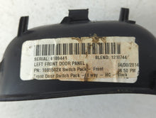 2012-2018 Ford Focus Master Power Window Switch Replacement Driver Side Left P/N:6189441 2272351 Fits OEM Used Auto Parts