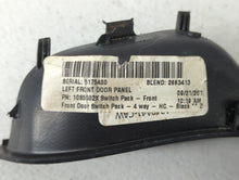 2012-2018 Ford Focus Master Power Window Switch Replacement Driver Side Left P/N:1085502X Fits 2012 2013 2014 2015 2016 2017 2018 OEM Used Auto Parts