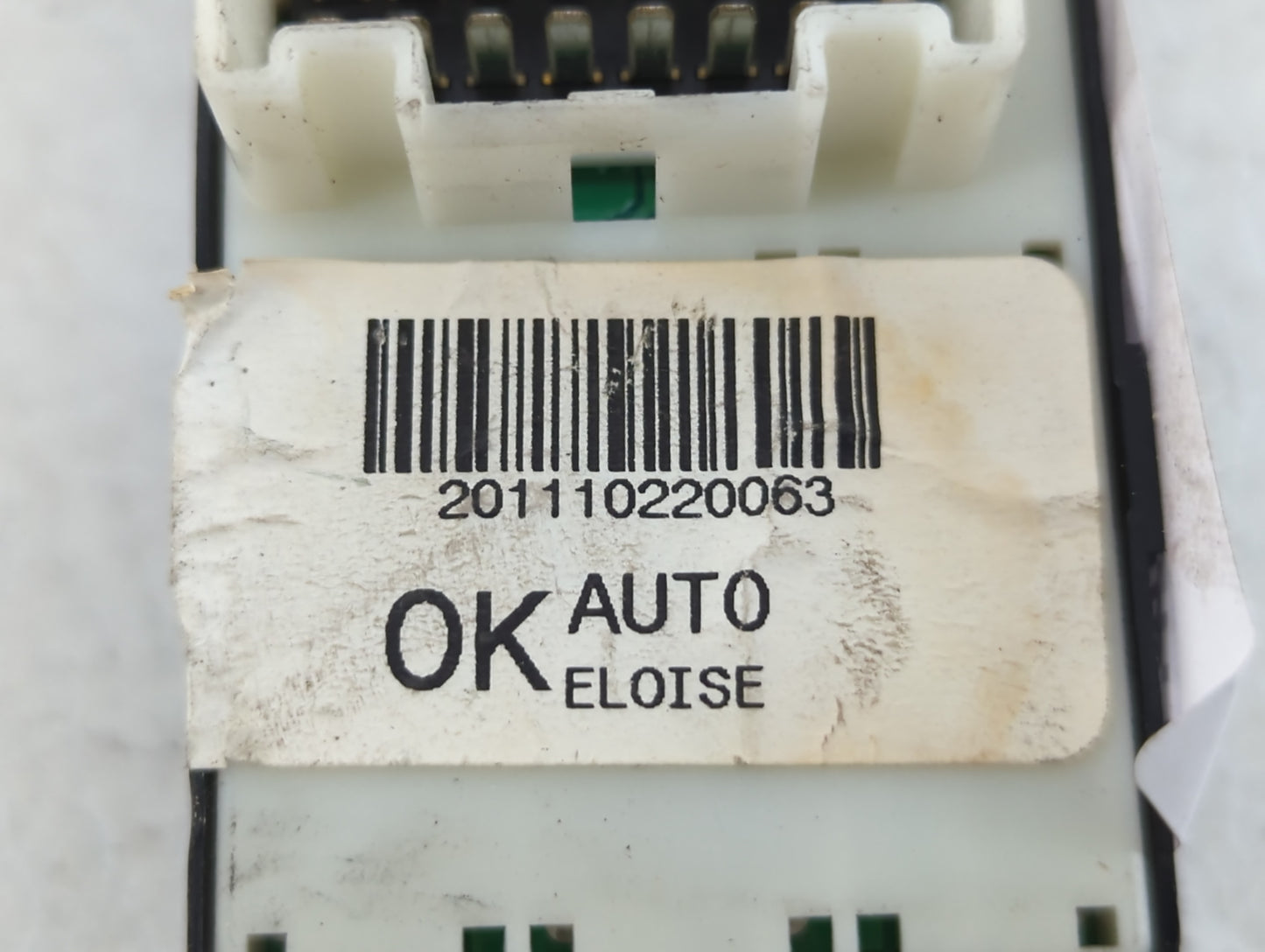 2011-2015 Hyundai Sonata Master Power Window Switch Replacement Driver Side Left P/N:202008875 Fits Fits 2011 2012 2013 2014 2015 OEM Used Auto Parts - Oemusedautoparts1.com