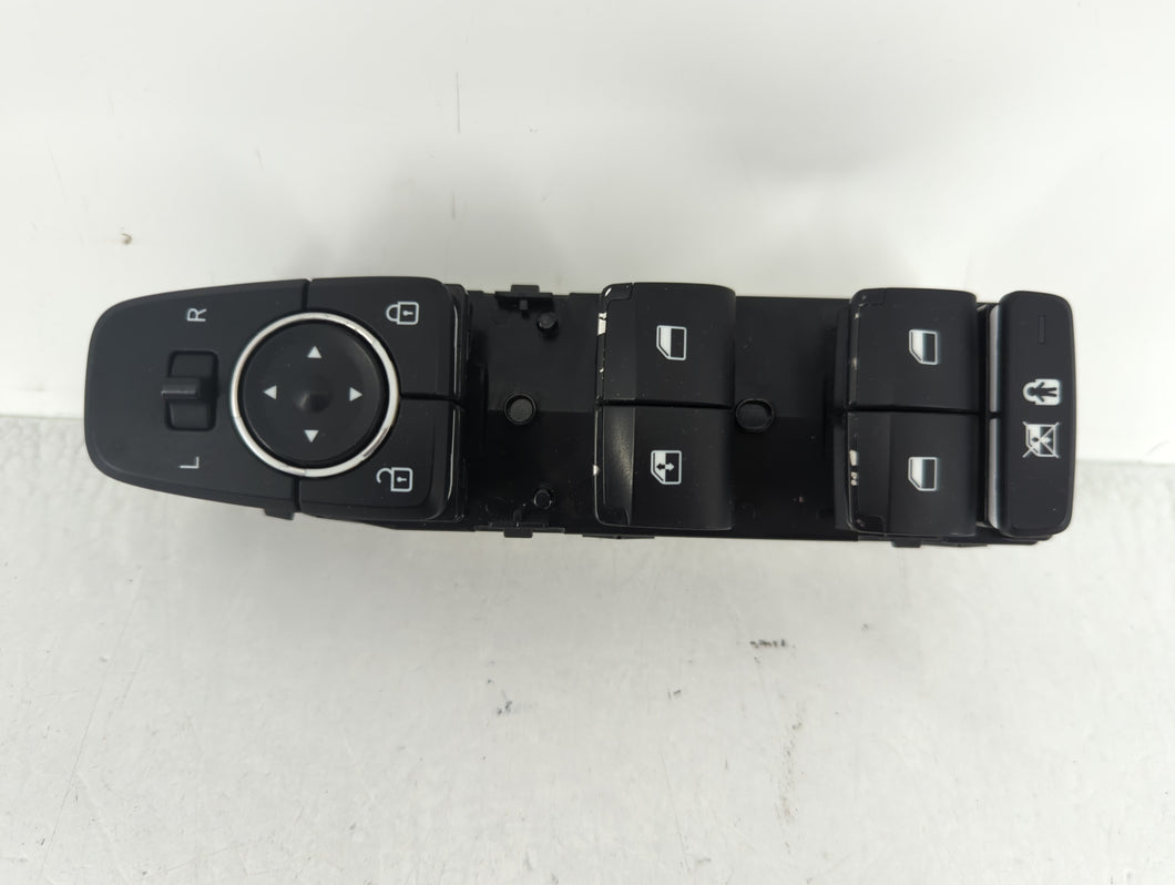 2019-2020 Hyundai Santa Fe Master Power Window Switch Replacement Driver Side Left P/N:0000031 181121 Fits 2019 2020 OEM Used Auto Parts