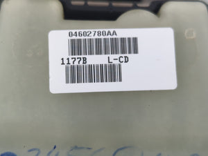 2006-2010 Dodge Charger Master Power Window Switch Replacement Driver Side Left P/N:04602780AA Fits OEM Used Auto Parts