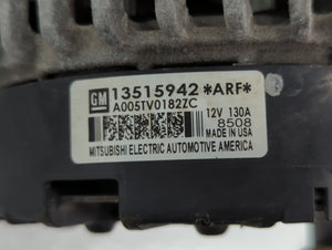 2016-2018 Chevrolet Malibu Alternator Replacement Generator Charging Assembly Engine OEM P/N:13515942 Fits 2016 2017 2018 2019 OEM Used Auto Parts