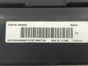 2013 Nissan Pathfinder Instrument Cluster Speedometer Gauges P/N:24810 3KA0A A2C34445600 Fits OEM Used Auto Parts