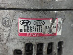 2015-2019 Hyundai Sonata Alternator Replacement Generator Charging Assembly Engine OEM P/N:104211-8790 37300-2G061 Fits OEM Used Auto Parts