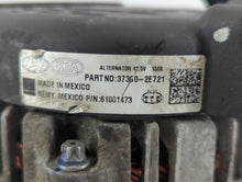 2017-2022 Kia Forte Alternator Replacement Generator Charging Assembly Engine OEM P/N:37300-2E721 Fits OEM Used Auto Parts