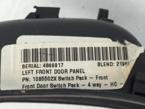 2012-2018 Ford Focus Master Power Window Switch Replacement Driver Side Left P/N:1085502X Fits OEM Used Auto Parts