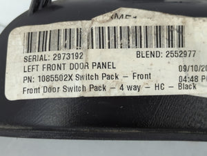 2012-2018 Ford Focus Master Power Window Switch Replacement Driver Side Left P/N:1085502X Fits OEM Used Auto Parts