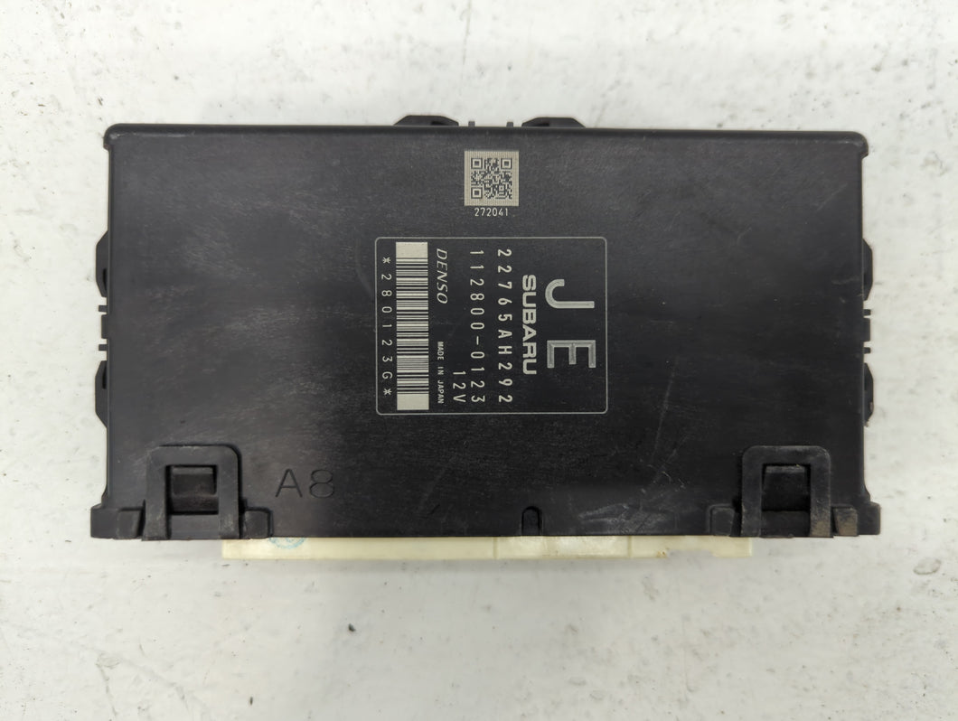 2015-2016 Subaru Forester PCM Engine Control Computer ECU ECM PCU OEM P/N:22765AH292 112800-0123 Fits Fits 2015 2016 OEM Used Auto Parts