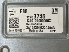 2020-2021 Chevrolet Malibu PCM Engine Control Computer ECU ECM PCU OEM P/N:12703745 Fits Fits 2020 2021 2022 OEM Used Auto Parts