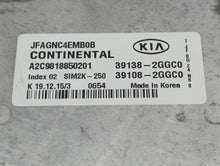 2016-2018 Kia Optima PCM Engine Control Computer ECU ECM PCU OEM P/N:39138-2GGC0 39108-2GGC0 Fits Fits 2016 2017 2018 OEM Used Auto Parts