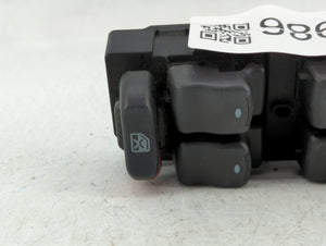 2009-2010 Pontiac G6 Master Power Window Switch Replacement Driver Side Left P/N:2439 C1 20807217 Fits 2009 2010 OEM Used Auto Parts