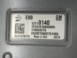 2020-2021 Chevrolet Malibu PCM Engine Control Computer ECU ECM PCU OEM P/N:12710140 Fits Fits 2020 2021 2022 OEM Used Auto Parts