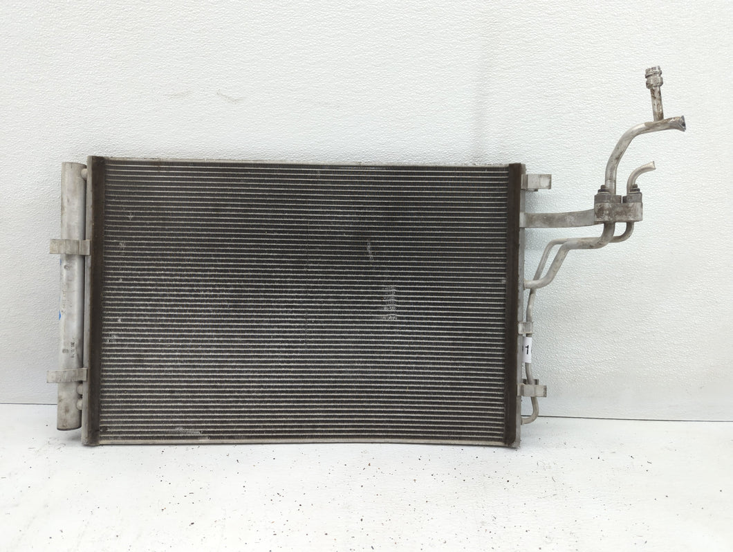2014-2019 Kia Soul Engine Cooling Radiator Condenser Black