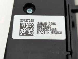 2014-2019 Chevrolet Silverado 1500 Master Power Window Switch Replacement Driver Side Left P/N:23427098 Fits OEM Used Auto Parts