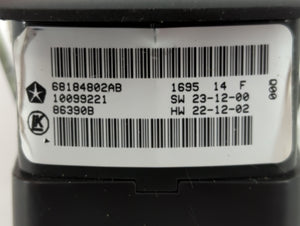 2014-2015 Jeep Grand Cherokee Master Power Window Switch Replacement Driver Side Left P/N:68184802AB Fits Fits 2014 2015 OEM Used Auto Parts