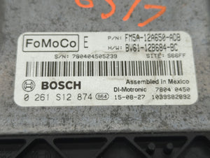 2013-2018 Ford Focus PCM Engine Control Computer ECU ECM PCU OEM P/N:FM5A-12A650-ADB Fits Fits 2013 2014 2015 2016 2017 2018 OEM Used Auto Parts