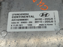 2018-2019 Hyundai Sonata PCM Engine Control Computer ECU ECM PCU OEM P/N:39102-2GGJ0 Fits Fits 2018 2019 OEM Used Auto Parts