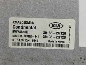 2011-2013 Kia Sorento PCM Engine Control Computer ECU ECM PCU OEM P/N:39133-2G120 Fits Fits 2011 2012 2013 OEM Used Auto Parts