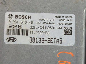 2016-2018 Hyundai Tucson PCM Engine Control Computer ECU ECM PCU OEM P/N:39133-2ETA6 Fits Fits 2016 2017 2018 OEM Used Auto Parts