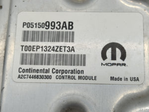 2015 Chrysler 200 PCM Engine Control Computer ECU ECM PCU OEM P/N:P05150993AB Fits OEM Used Auto Parts