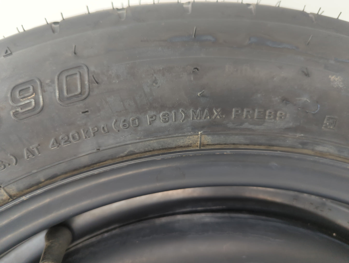 2020 Subaru Xv Crosstrek Spare Donut Tire Wheel Rim Oem - Oemusedautoparts1.com