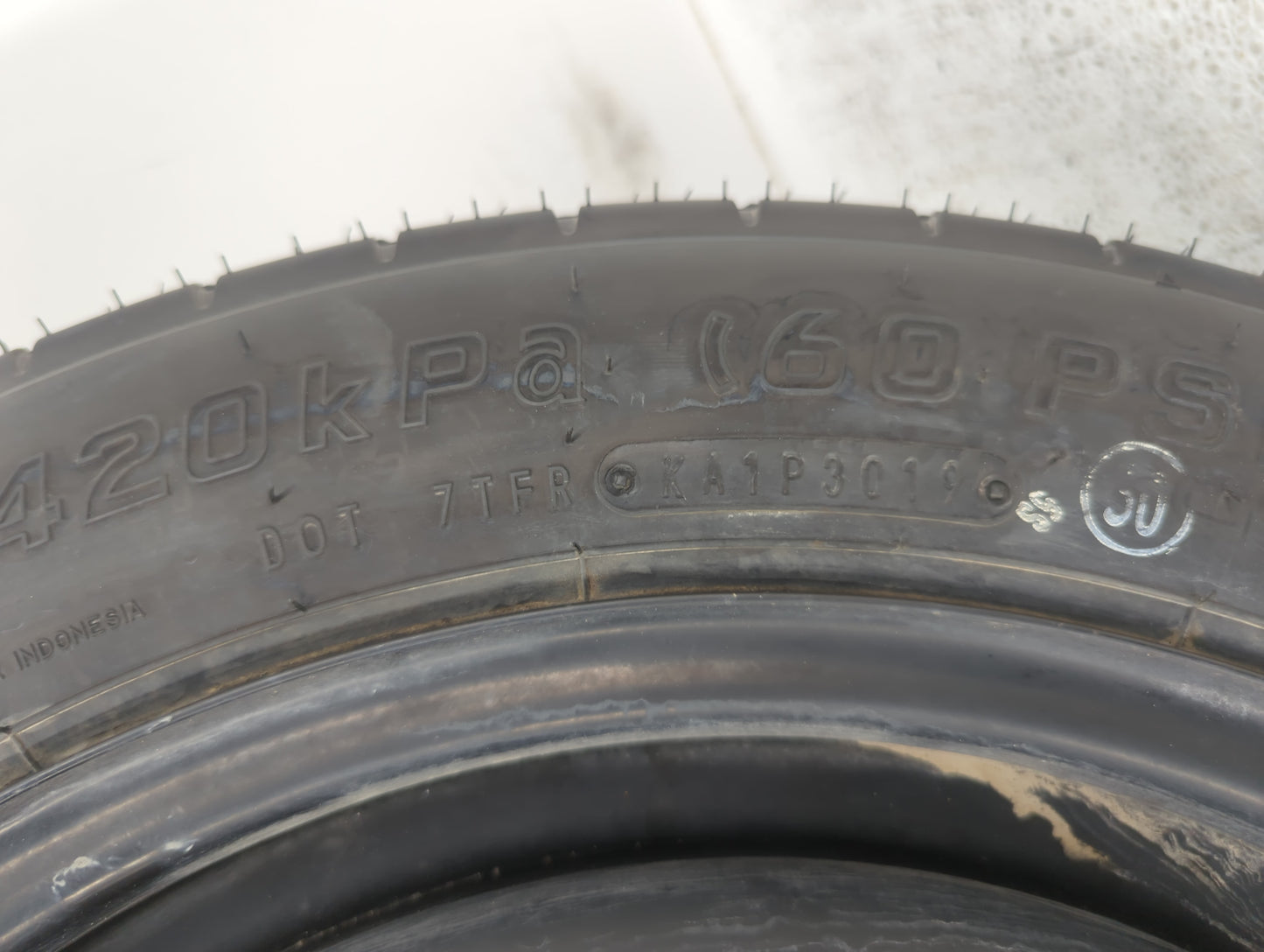 2020 Subaru Xv Crosstrek Spare Donut Tire Wheel Rim Oem - Oemusedautoparts1.com