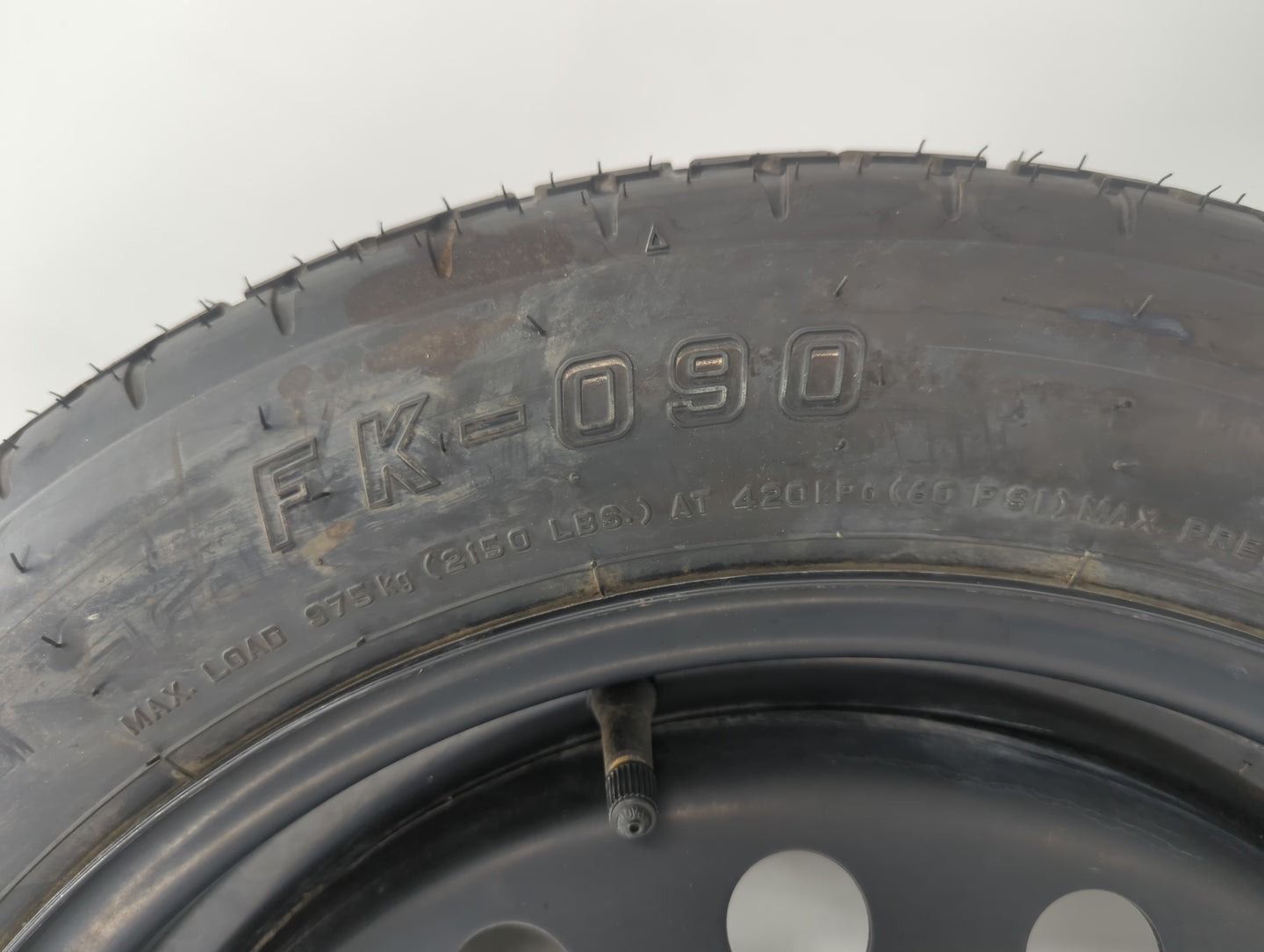 2020 Subaru Xv Crosstrek Spare Donut Tire Wheel Rim Oem - Oemusedautoparts1.com