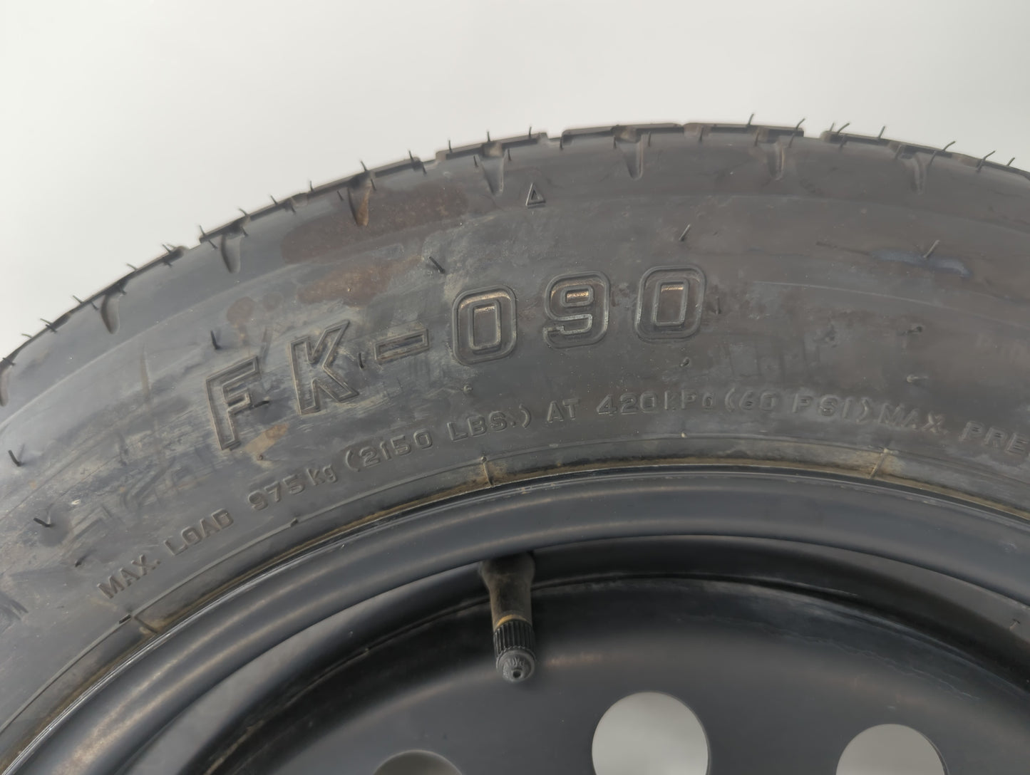 2020 Subaru Xv Crosstrek Spare Donut Tire Wheel Rim Oem - Oemusedautoparts1.com