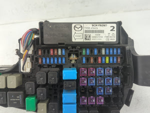 2017-2021 Mazda 6 Fusebox Fuse Box Panel Relay Module P/N:TK52-675X0 B Fits 2016 2017 2018 2019 2020 2021 2022 OEM Used Auto Parts