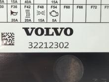 2019-2020 Volvo S60 Fusebox Fuse Box Panel Relay Module P/N:32212302 Fits 2019 2020 OEM Used Auto Parts