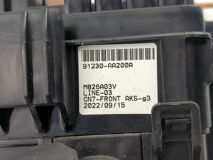 2021-2022 Hyundai Elantra Fusebox Fuse Box Panel Relay Module P/N:91230-AA200A Fits 2021 2022 OEM Used Auto Parts