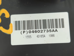 2006-2010 Dodge Charger Master Power Window Switch Replacement Driver Side Left P/N:04602735AA Fits OEM Used Auto Parts